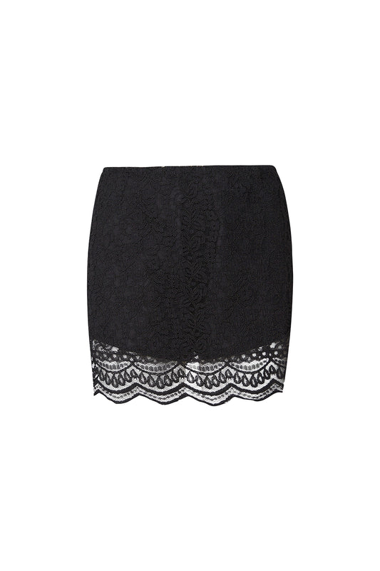 Cali lace mini skirt