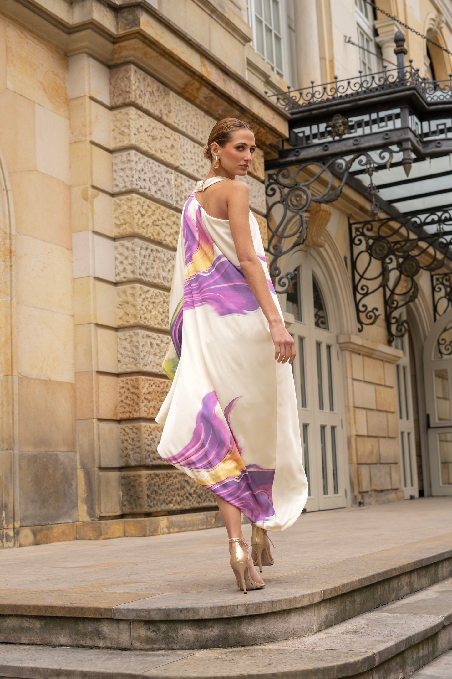 Vestido midi Flore