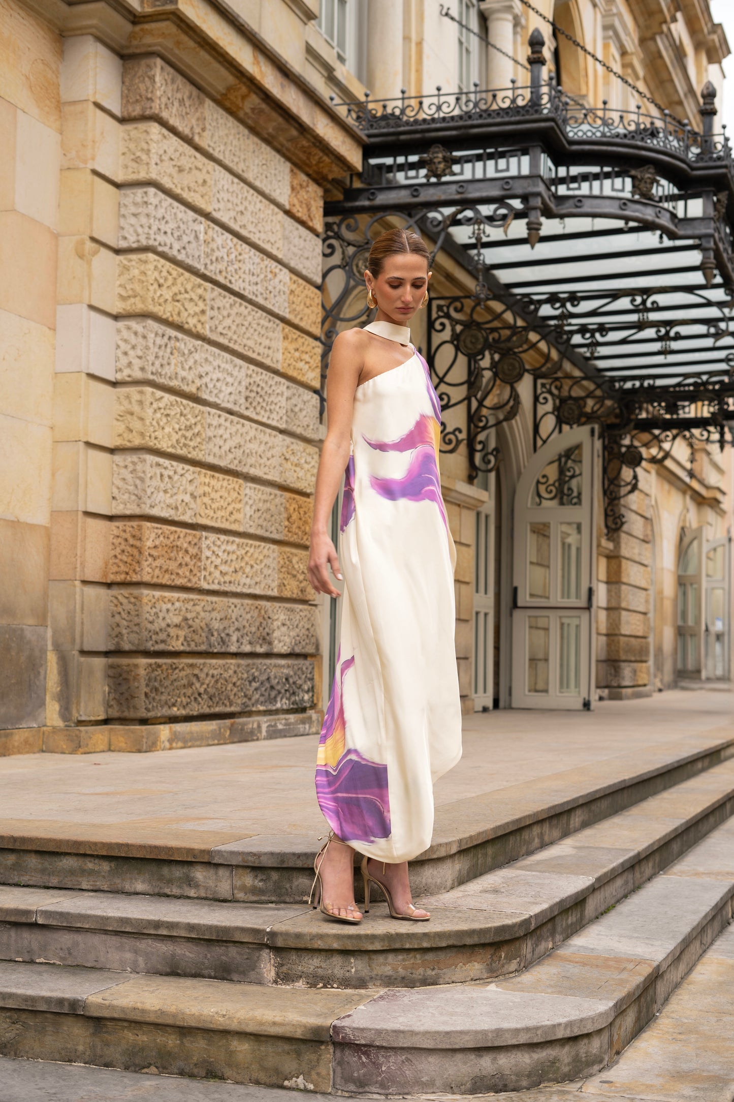 Vestido midi Flore