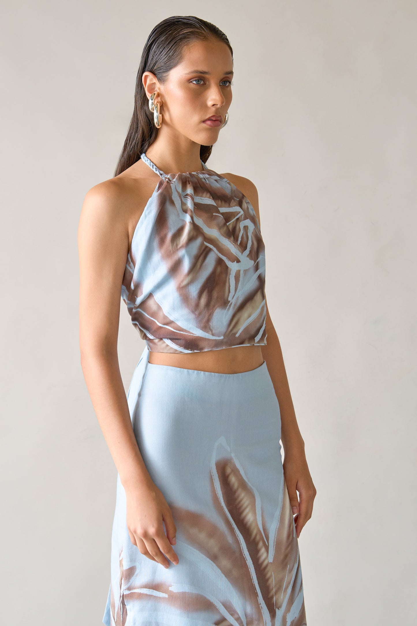 Blusa/top Lua