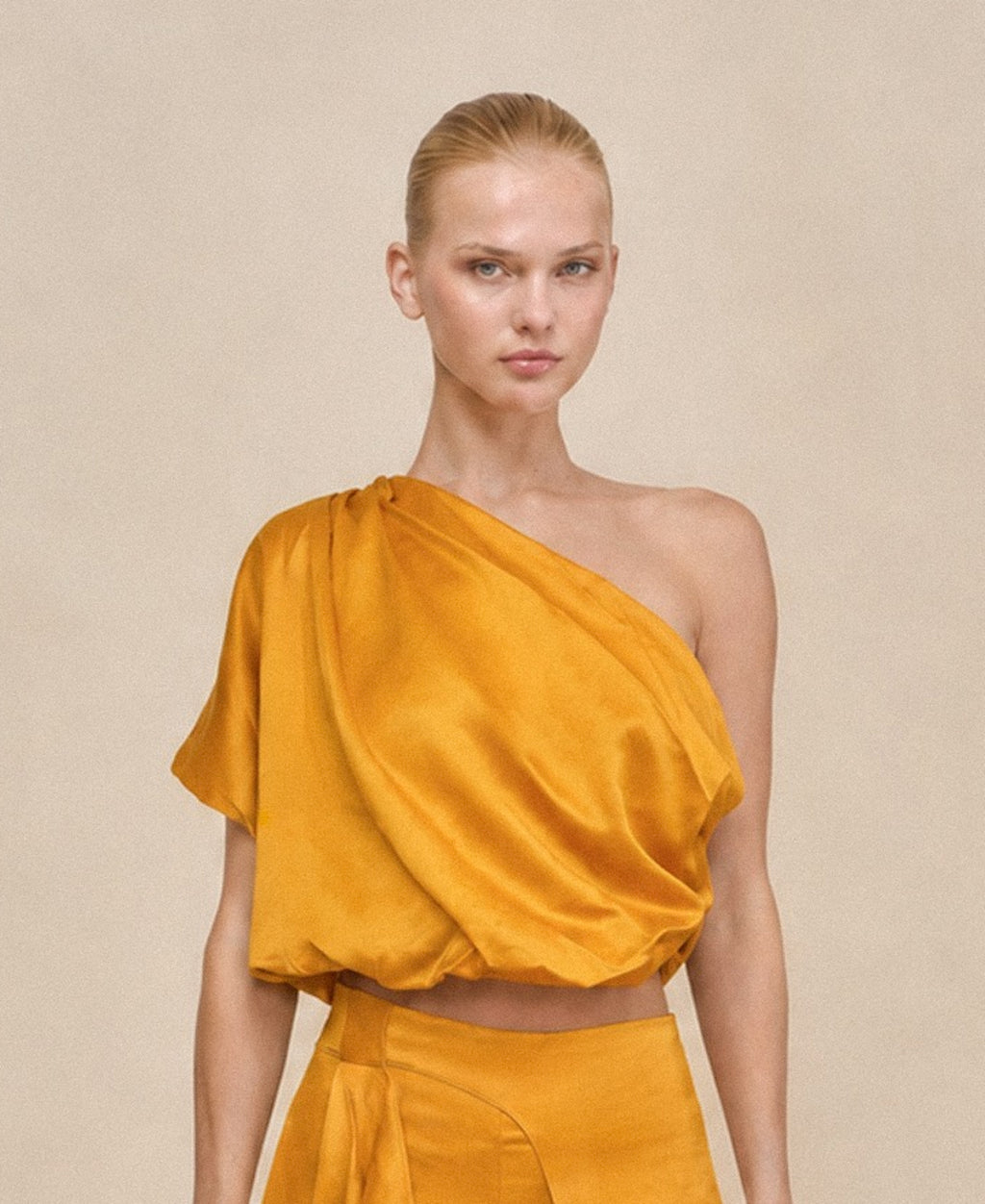 Blusa Michal mostaza