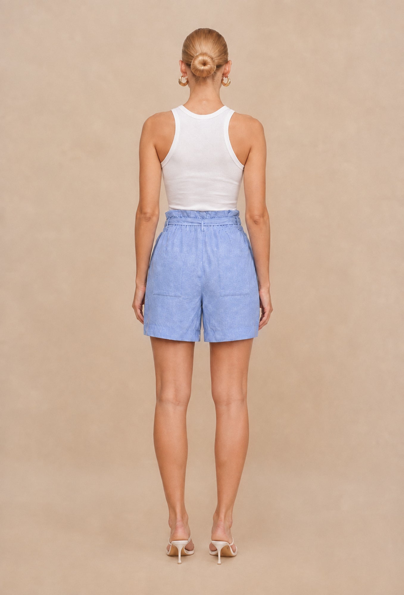 Short Terry azul