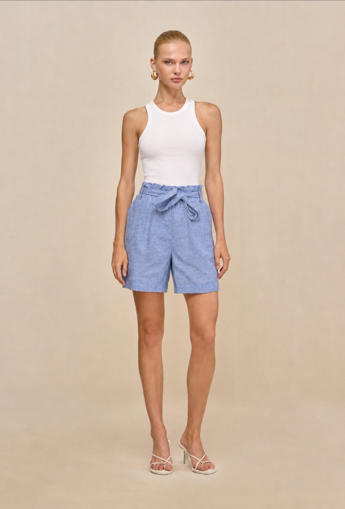 Short Terry azul
