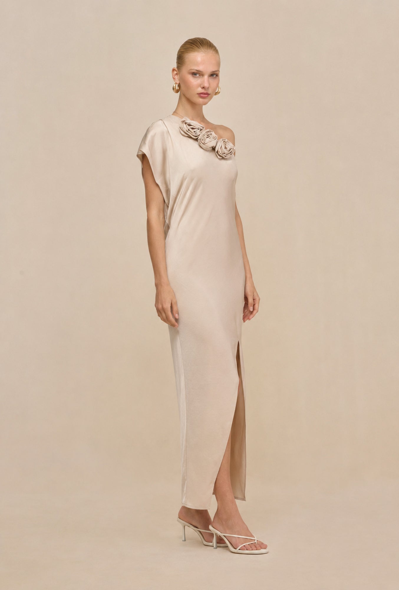 Vestido Hera Beige