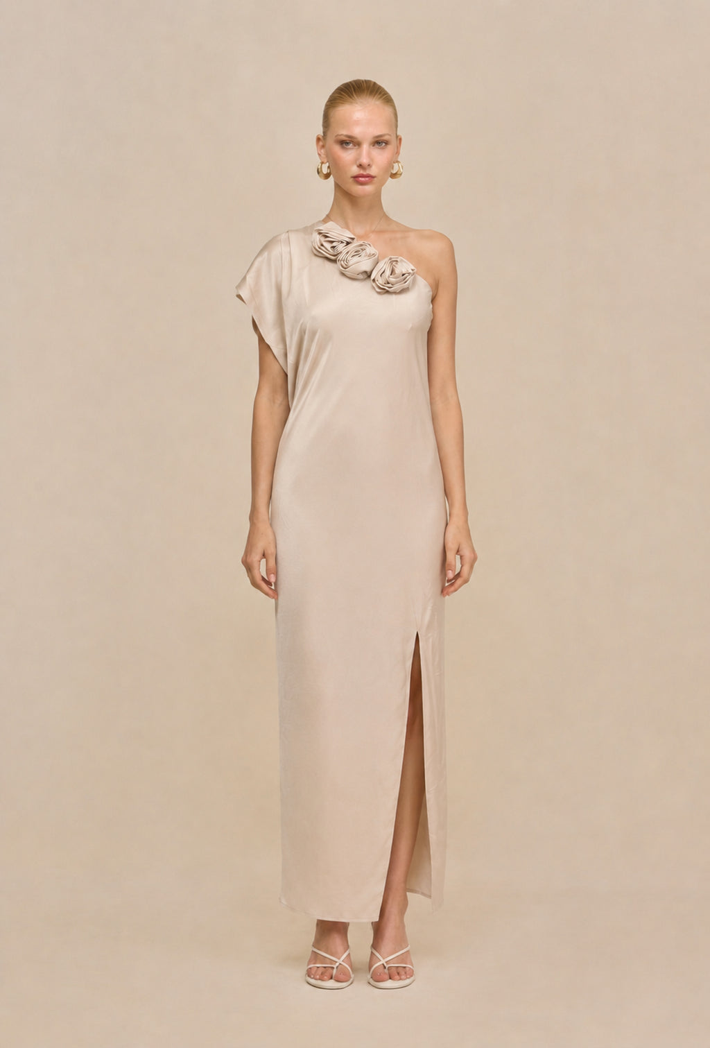 Vestido Hera Beige