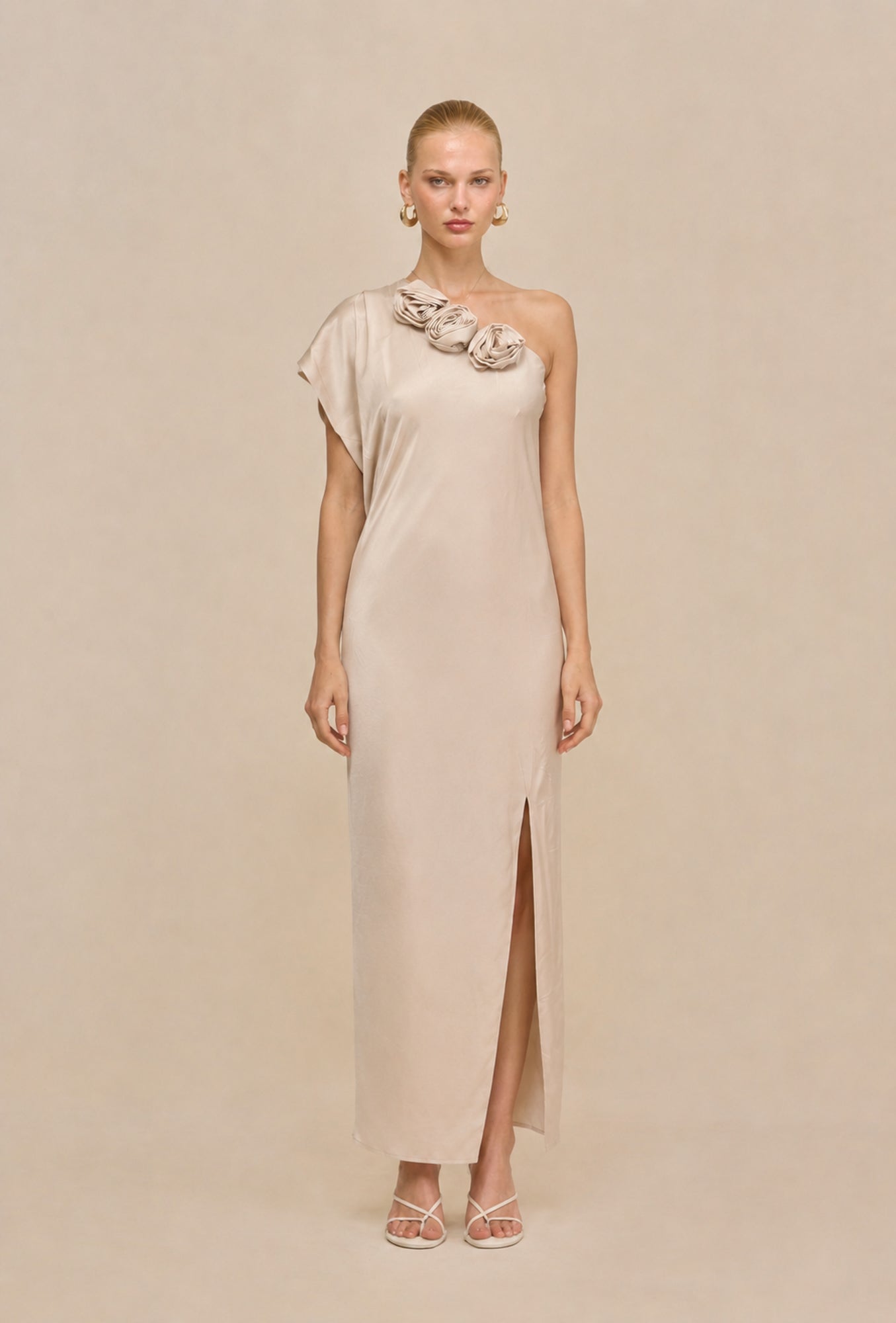 Vestido Hera Beige
