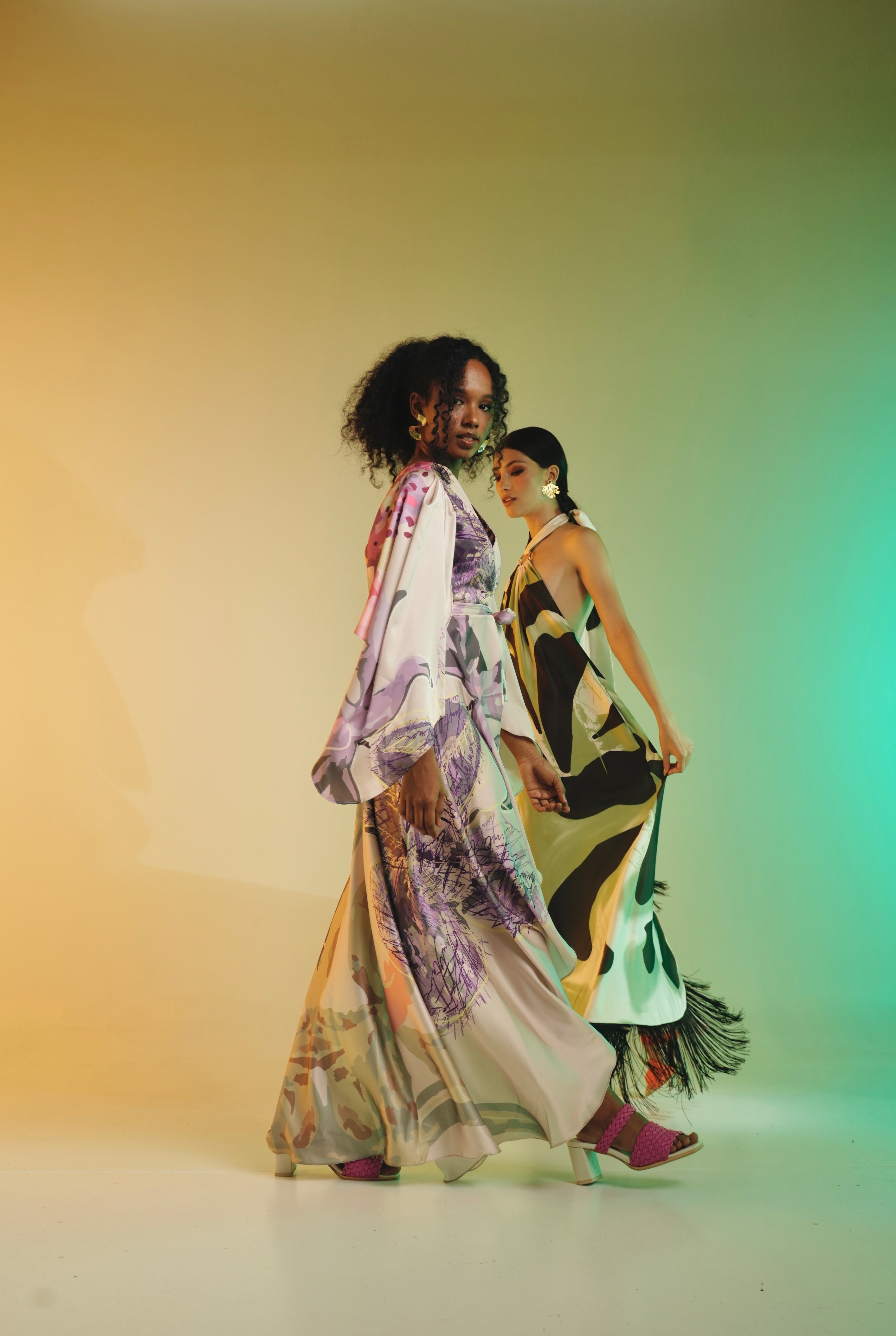 Vestido/kimono Botánica