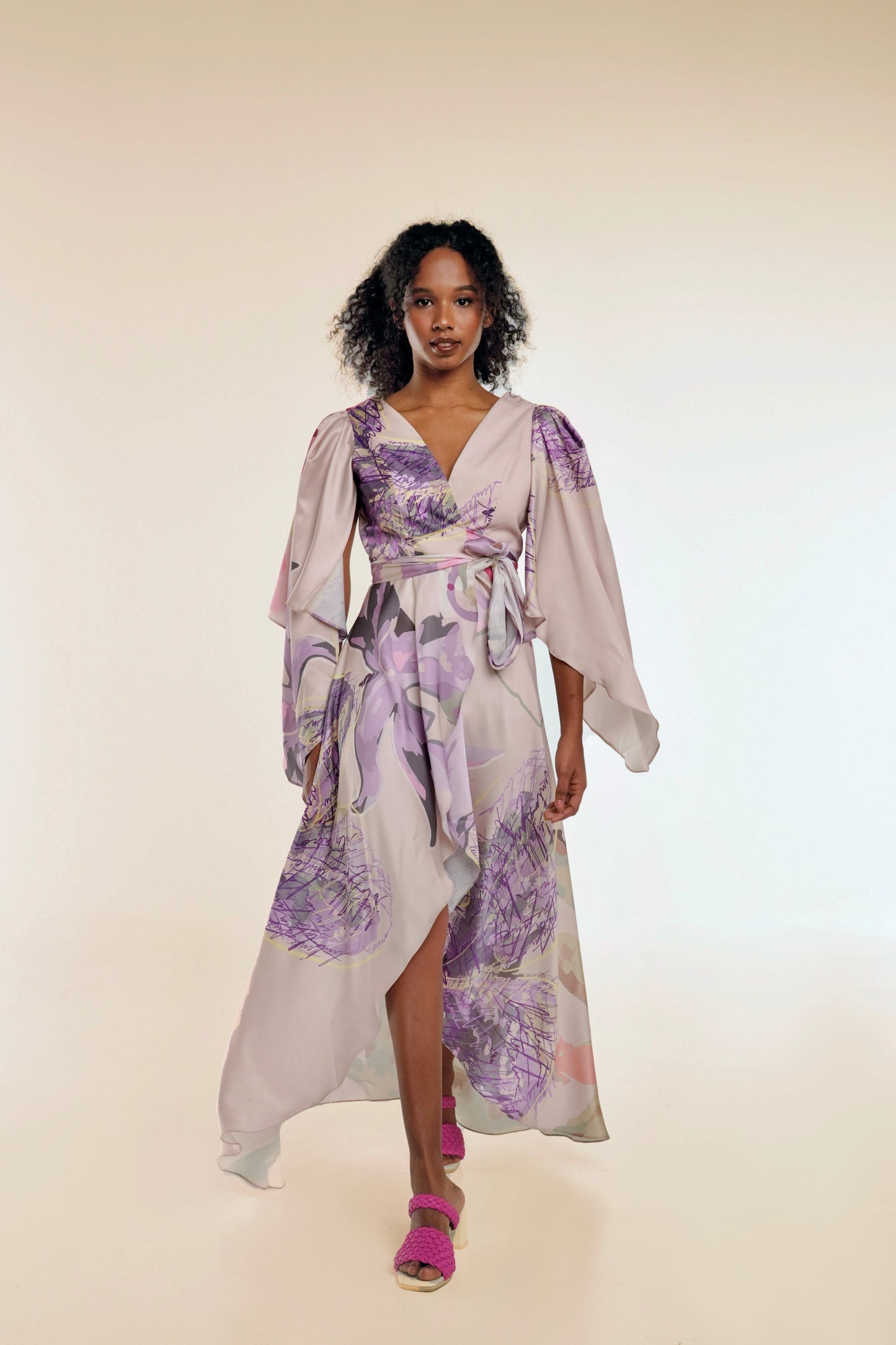 Vestido/kimono Botánica